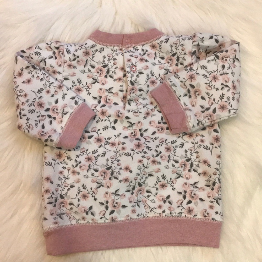 Baby Girls 2pc Fleece Top and Pant Set - Picture 6 of 6